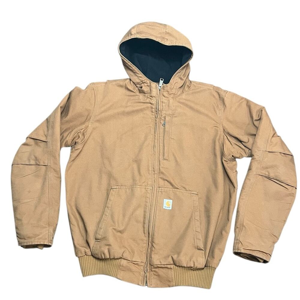Carhartt Men's Hooded Jacket Size Large Tall EUC